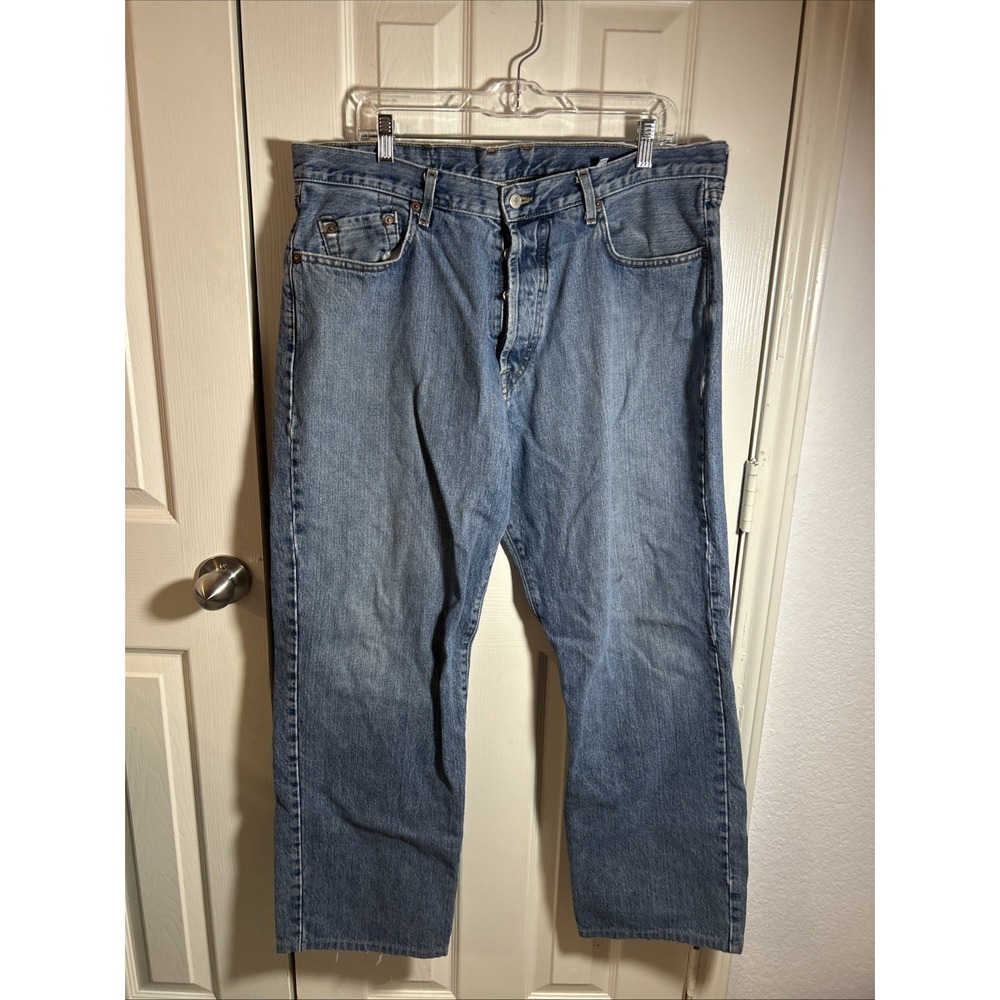 LUCKY BRAND Dungarees Brander Jeans  Men's 38 Reg. USA Made Denim Vtg Y2k
